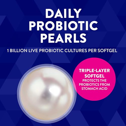 Nature's Way Women's Probiotic Pearls, Supports Vaginal and Digestive Health*, 1 Billion Live Cultures, No Refrigeration Required, 30 Softgels (Packaging May Vary)